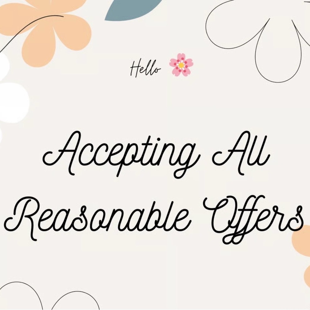 Accepting All Reasonable Offers! 🛍️✨
